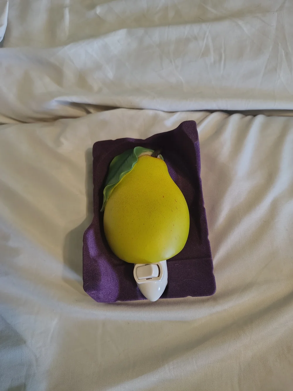 Vintage Cottagecore Grandmacore Farmhouse Country Cottage Pear Shape Night Light